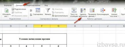 Cum de a elimina duplicate în Excel (duplicat rânduri, coloane)