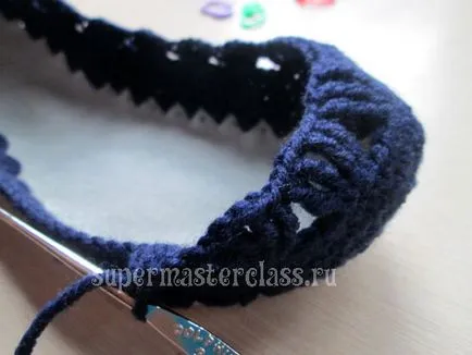 Cum să tricot papuci, balerini croșetat diagrama, descriere, fotografii, cursuri de master în gherghef (balerini, papuci) Cum să tricot papuci, balerini croșetat diagrama, descriere, fotografii, cursuri de master în brodată