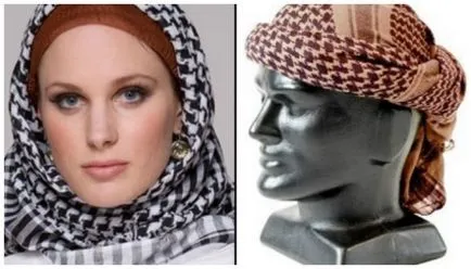arafatka Scarf (57 poze) cum de a lega în mod corespunzător o arafatki pe gat, pe cap