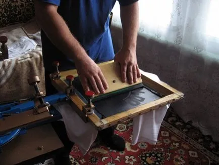 Silkscreen la domiciliu, în cazul în care totul a început (serigrafiate) Silkscreen la domiciliu, în cazul în care totul a început