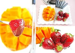 Ciocolata fondue, cel mai delicios portal Runet (alcool) Ciocolata fondue, cel mai delicios portal Runet