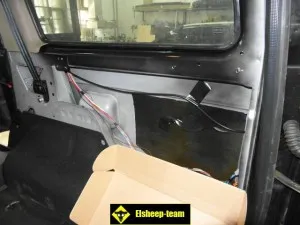 Izolare fonica UAZ Patriot mâini - foto și video