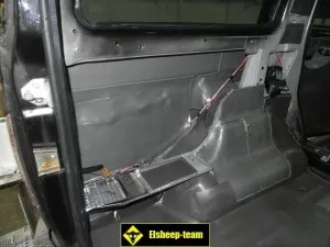 Izolare fonica UAZ Patriot mâini - foto și video
