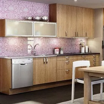 Lilac bucătărie exemple fotografice proaspete de mobilier si design interior (proiectare) Lilac bucătărie exemple fotografice proaspete de mobilier si design interior