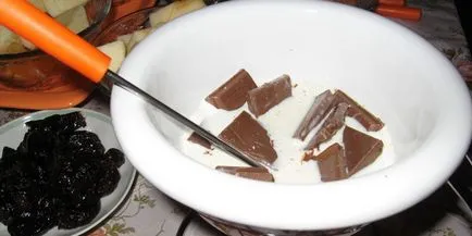 fondue de ciocolată la rețete de acasă, imagini, clipuri video, cum să faci un fondue de ciocolata (ciocolata) fondue de ciocolată la rețete de acasă, imagini, clipuri video, modul de a face fondue de ciocolată