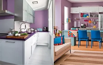 Lilac bucătărie 50 de fotografii și 5 sfaturi de design