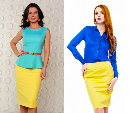 Albastru bluză - bluze