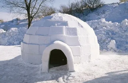 Tale, în realitate, sau cum să construiască o cabană de zăpadă