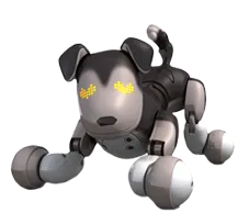 Câine robot de - jucărie electronică interactivă