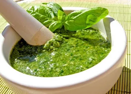 sos pesto - Retete pesto - cum se prepara sosul pesto (sos) Pesto sos - rețete pesto - cum să se pregătească sos pesto