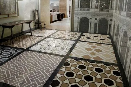 Metode de placi ceramice frumoase pe podea, așa cum este determinat prin design (metode) Metode de placi ceramice frumoase pe podea, determinate prin design