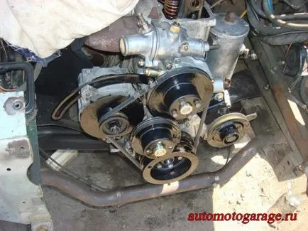 Pune motor Camioneta 402nd Volga