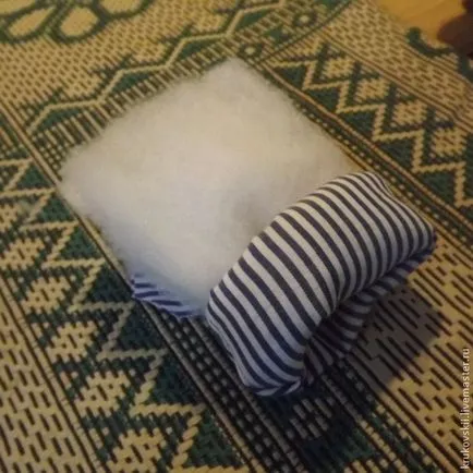 Metoda uniformă de umplere quilt saltea sau (păpușă miniatură) umplere metodă uniformă de saltea sau pătură