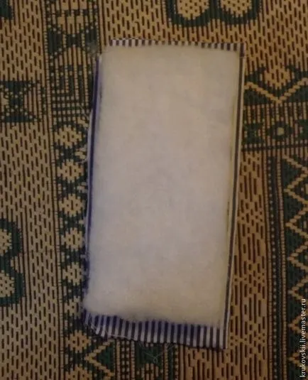 Metoda uniformă de umplere quilt saltea sau (păpușă miniatură) umplere metodă uniformă de saltea sau pătură