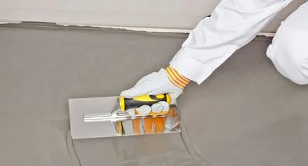 Screed modul de a face diverse metode disponibile (diferite) Screed cum să facă o varietate de metode disponibile