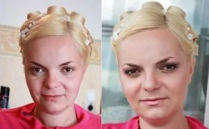 machiaj de nunta, înainte și după fotografii (machiaj de nunta foto) machiaj de nunta, înainte și după fotografii
