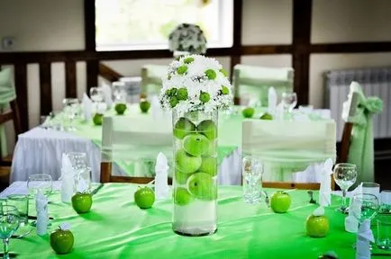Nunta în scenariul verde, decorarea sălii și invitația