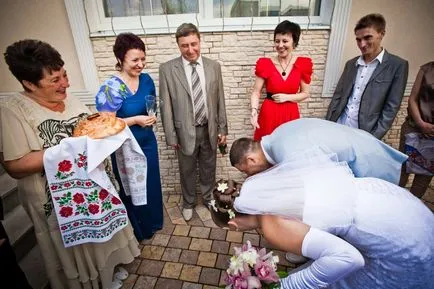 Nunta tradiție pâine și modernitate