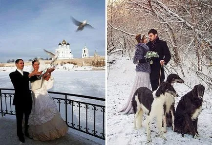 Nunta iarna - idei pentru neobișnuit photo shoot frumoasă de iarnă (idei) Nunta iarna - idei pentru neobișnuite frumos trage de iarnă fotografie