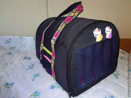 Bag-suport pentru pisici - fac cu mâinile lor (mâini) Bag-suport pentru pisici - fac cu mâinile lor