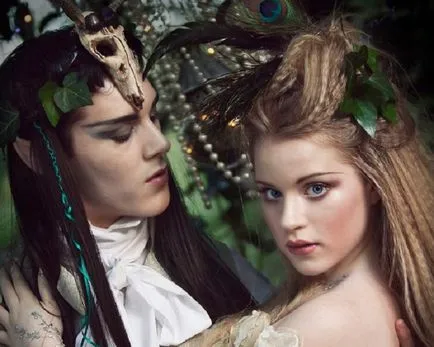 Nuntă în stil Fairy - idei de design, imaginea de mire si mireasa foto si video (video) Nuntă în stil Fairy - idei de design, imaginea mireasa si mirele fotografie și video