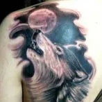 Wolf tatuaj sensul schite