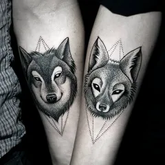 Tatuaj lup - ceea ce înseamnă schițe tatuaj și fotografii (tatuaj) Tatuaj lup - valoare desene sau modele tatuaj și fotografii