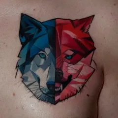 Tatuaj lup - ceea ce înseamnă schițe tatuaj și fotografii (imagini) Tatuaj lup - valoare desene sau modele tatuaj și fotografii