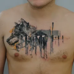 Tatuaj lup - ceea ce înseamnă schițe tatuaj și fotografii (tatuaj) Tatuaj lup - valoare desene sau modele tatuaj și fotografii