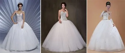 Rochie de mireasa cu pietre modele populare si accesorii, foto și video