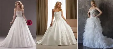 Rochie de mireasa cu pietre modele populare si accesorii, foto și video