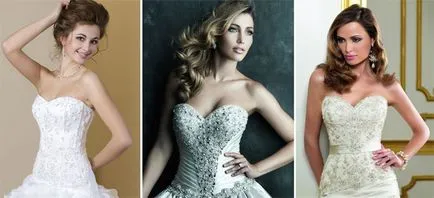 Rochie de mireasa cu pietre modele populare si accesorii, foto și video