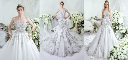 Rochie de mireasa pietre și pietre