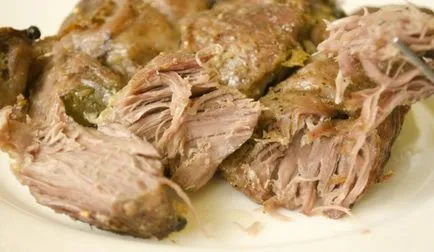 Folie de porc (folie) Carne de porc în folie
