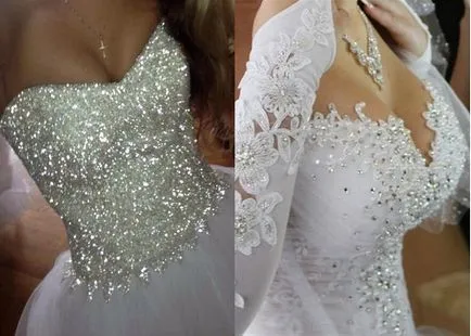 Rochie de nunta cu pietre
