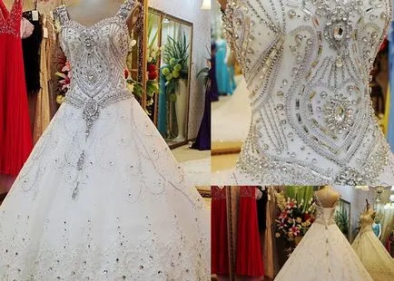 Rochie de nunta cu pietre