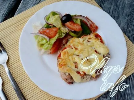 Carne de porc în franceză în cuptor retete cu fotografii