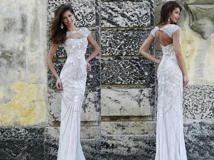 Rochie de mireasa pietre și pietre