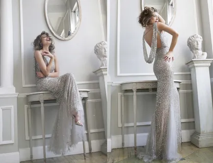 Rochie de mireasa pietre și pietre