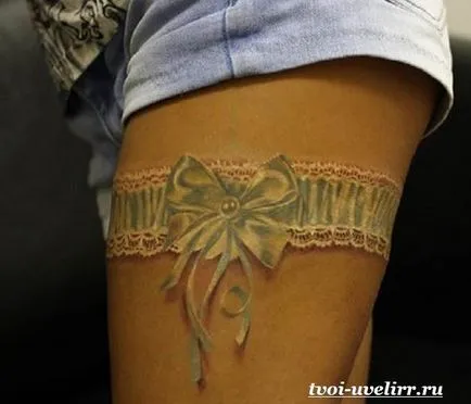 Tatuaj pe picior, valorile lor, și fotografii, bijutier (tatuaj pe picior) Tatuaj pe picior, valorile lor, și fotografii, bijutier