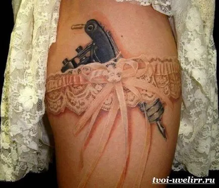 Tatuaj pe picior, valorile lor, și fotografii, bijutier (valorile și fotografia lor) Tatuaj pe picior, valorile lor, și fotografii, bijutier