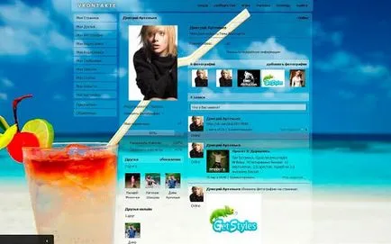Subiecte pentru VKontakte obține stiluri de free download