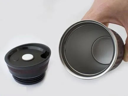 Thermocup cu tipuri de capac și caracteristici (Thermocup) Thermomug pentru a acoperi tipurile și caracteristicile
