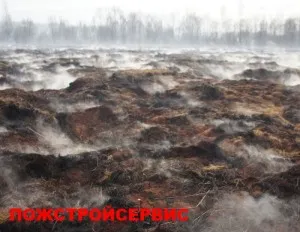 Turba incendii cauze, caracteristici și metode de stingere