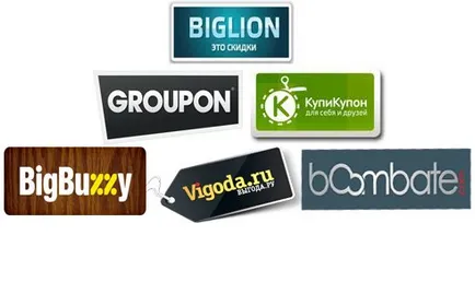 Comerț și venituri pe biglion servicii cupon, Groupon, KupiKupon