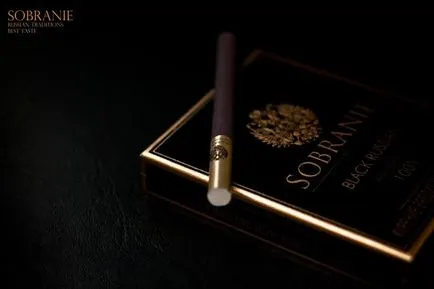Top 10 cele mai scumpe țigări din lume ( „Black Collection» Sobranie) Top 10 cele mai scumpe țigări din lume