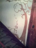 Decorarea pereții intrare cu mâinile