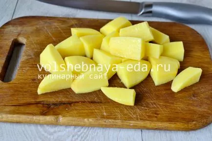 tocană de carne cu cartofi în multivarka, magie (compoturi) Cartofi copti cu carne în multivarka, magie