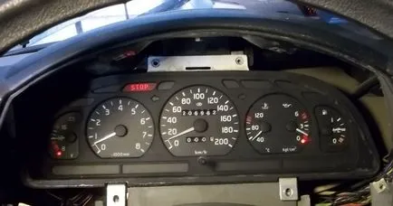 Setați panoul de bord pe noul eșantion -10 Gazelle