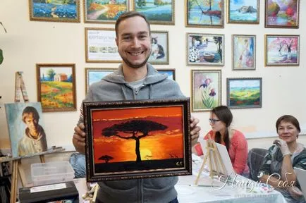Lecții în pictură în ulei Moscova ( „pictură în ulei“ ore) lecții de pictură în ulei din Moscova